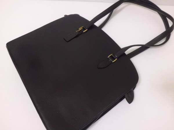 コーチ COACH 黒 レザーショルダーバッグ #369175