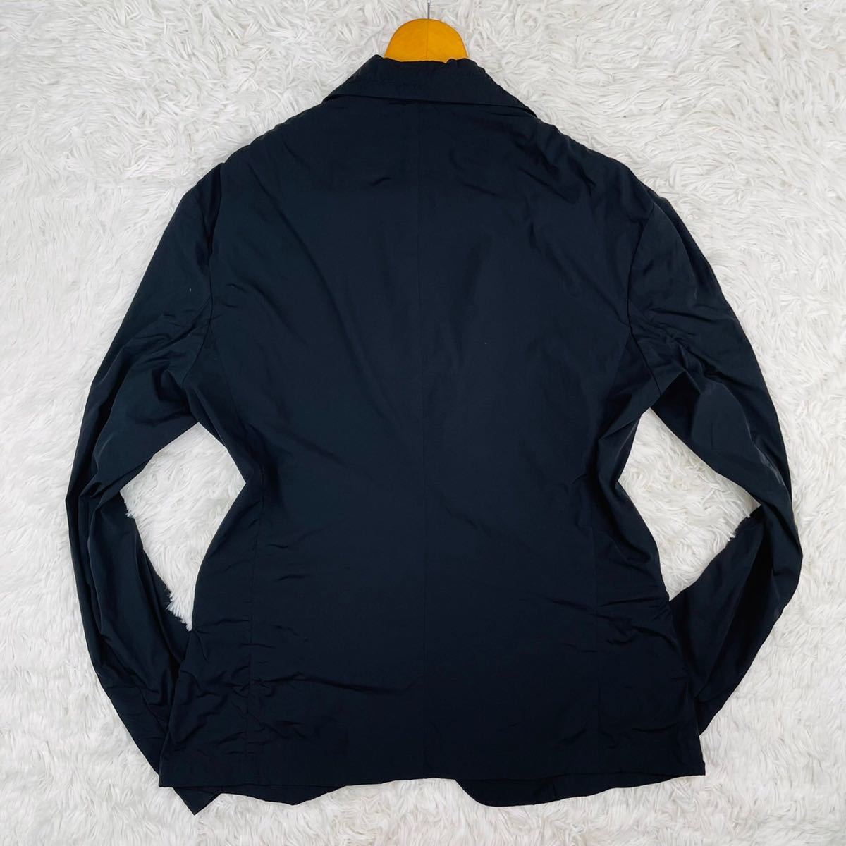 未使用級【L】超激シブ!圧巻のシワ加工!エンポリオアルマーニ EMPORIO
