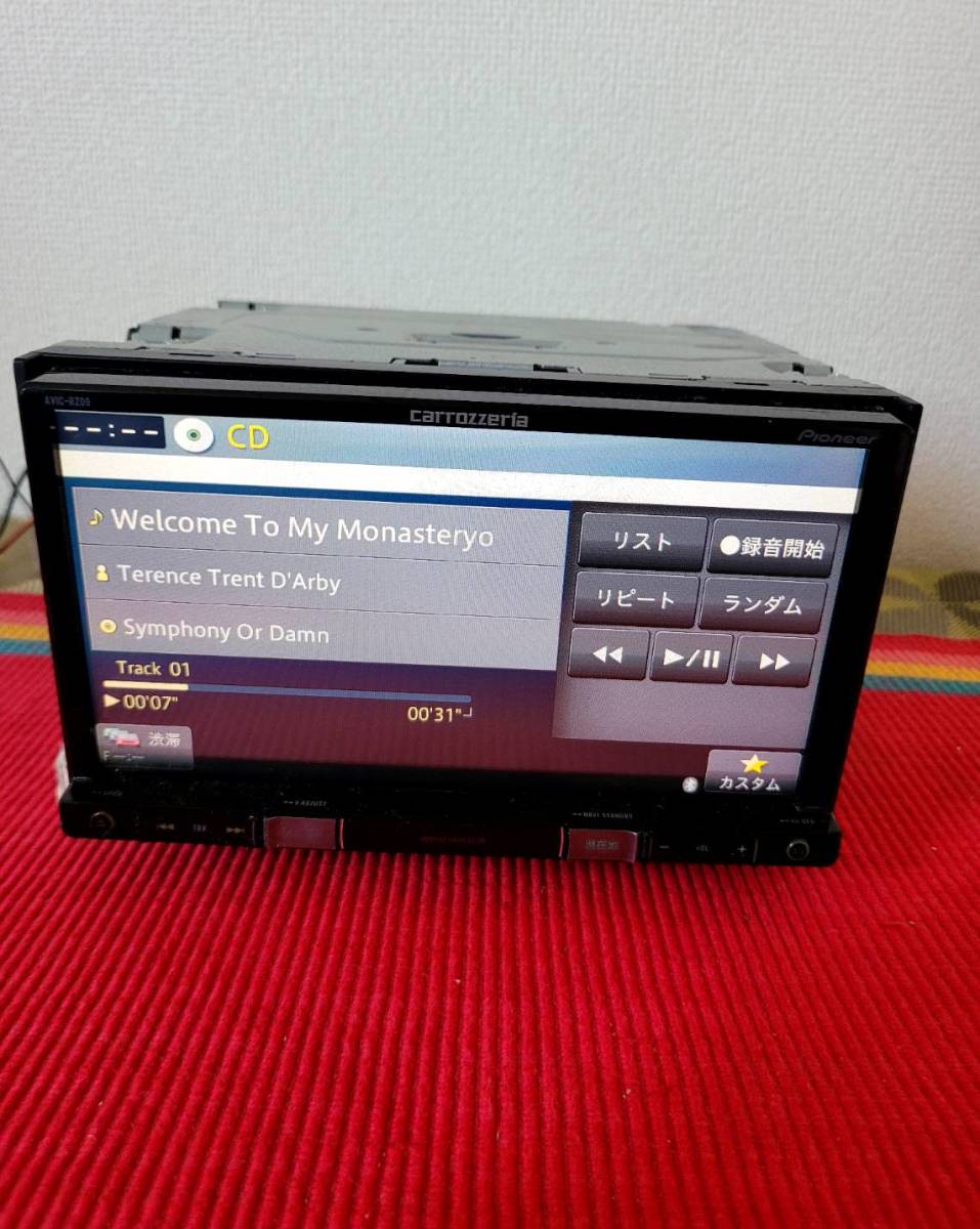 Pioneer/カロッツェリア AVIC-RZ09/CD/DVD/SD/ブルートゥース