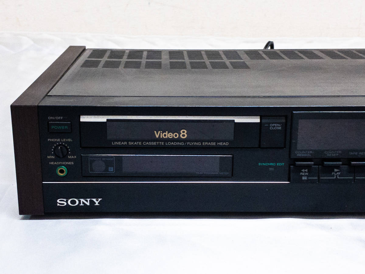 3Q売切！税無し◇SONY ソニー Video8 ビデオデッキ EV-S800□8mmビデオ