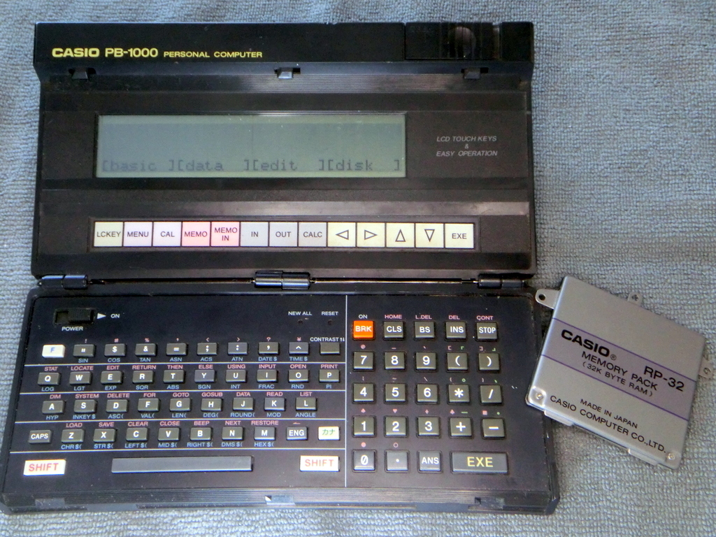 CASIO OR-4 ポケコン PB-700用増設RAM 3個セット CASIO PB-770 |