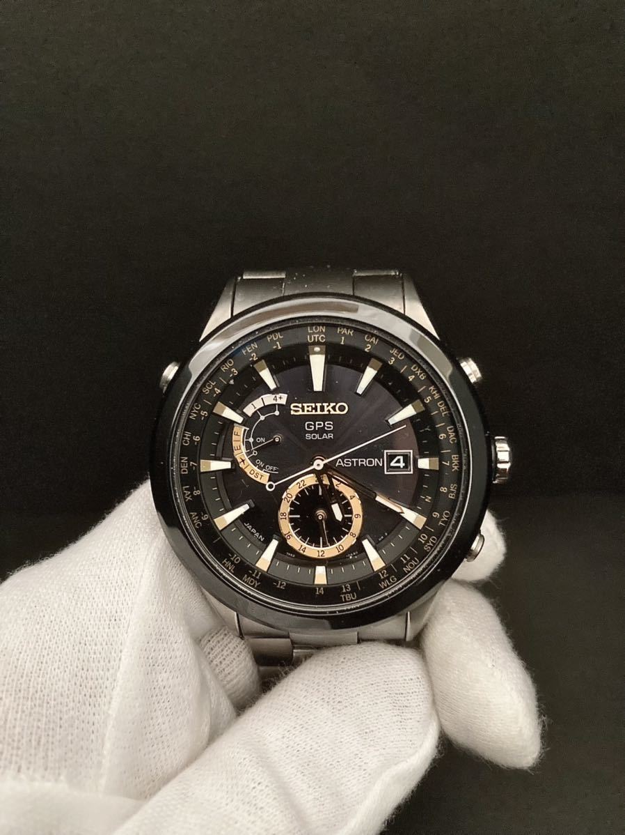 希少 チタン 余りコマあり】定価約19万 SEIKO アストロン ASTRON 