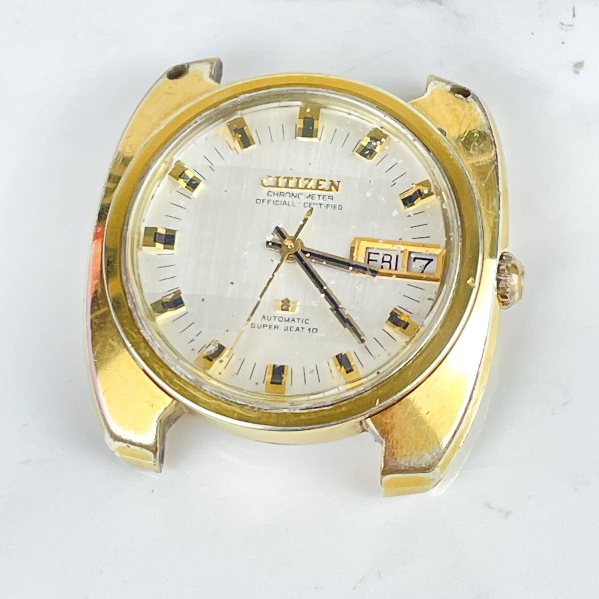 シチズン CITIZEN スーパービート10 SUPER レオパード クロノメーター 