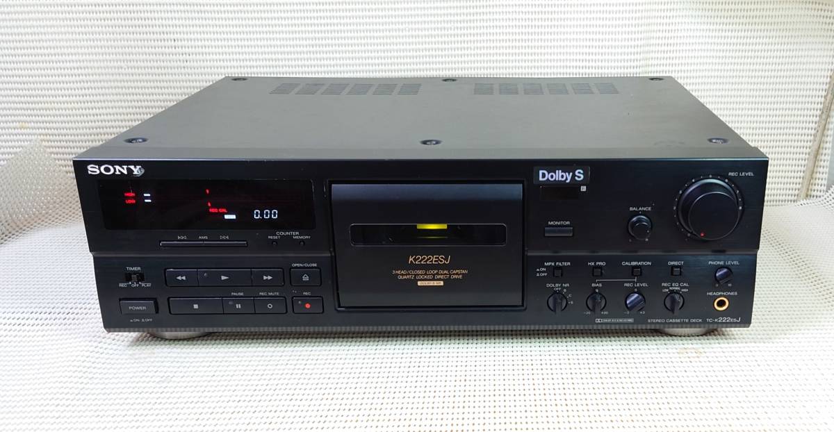 ☆SONY☆ステレオカセットデッキ☆TC-K222ESA☆ジャンク品☆ ソニー