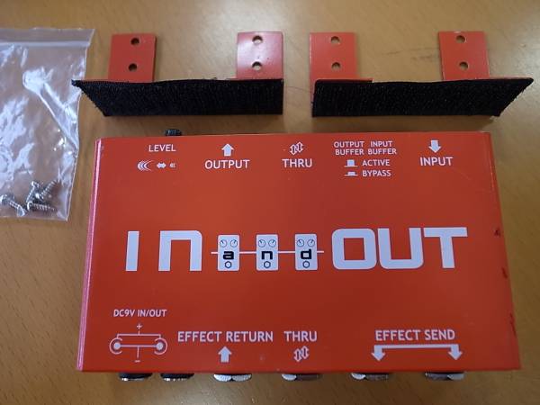 IN and OUT ⁄ Custom Audio Japan (CAJ) バッファー AND | in CAJ 付属