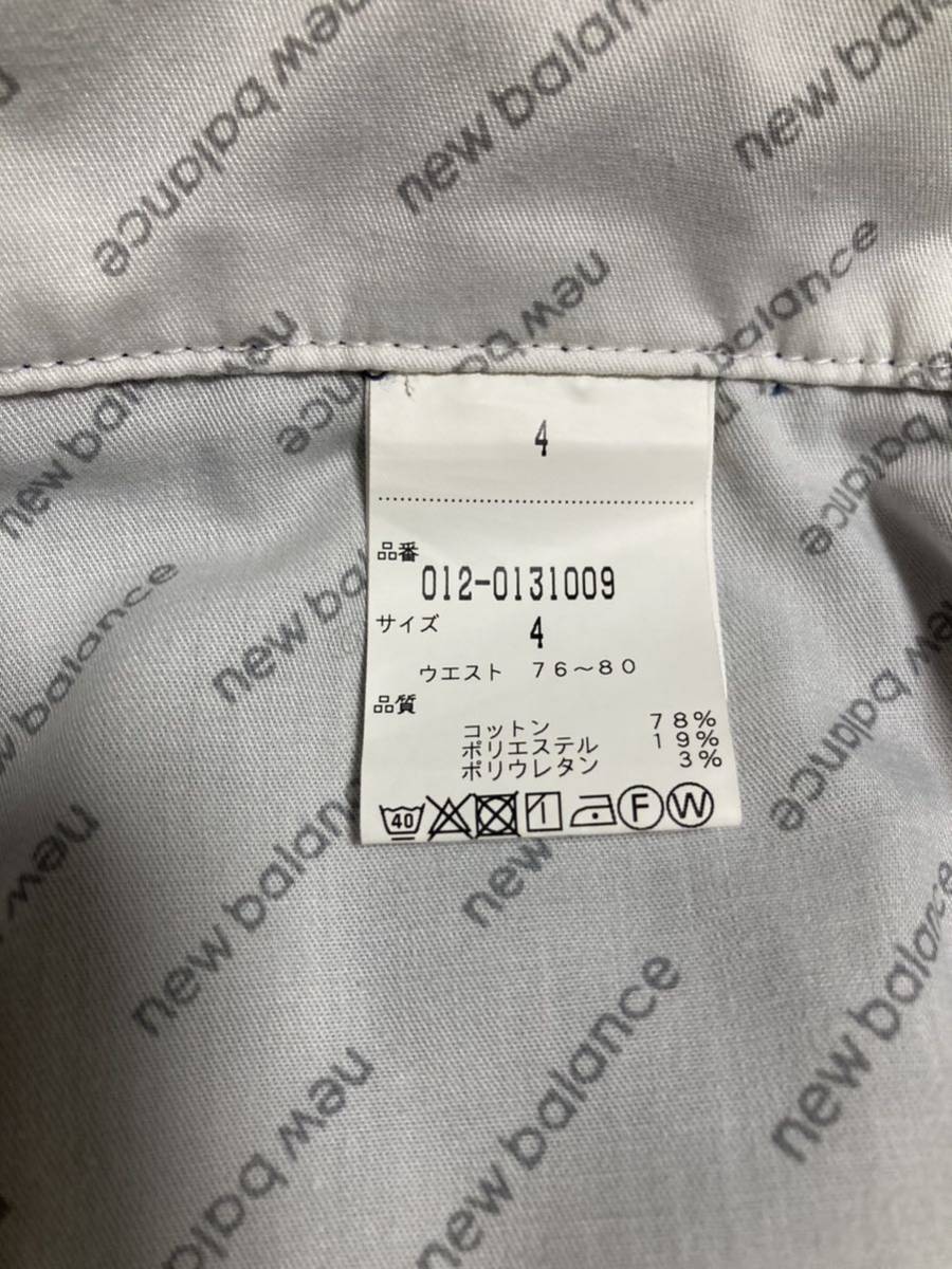 ニューバランス　夏春用　パンツ　ウエスト78センチ　中古品　送料無料_5
