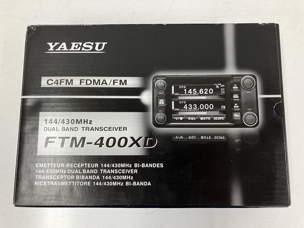 YAESU FTM-400XD 144/430MHz帯 デュアルバンド デジタル アナログ