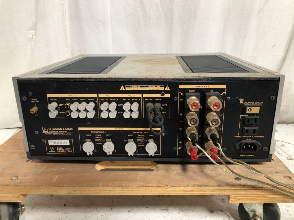 LUXMAN - L-590AII｜製品情報｜ラックスマン株式会社 ラックスマン L