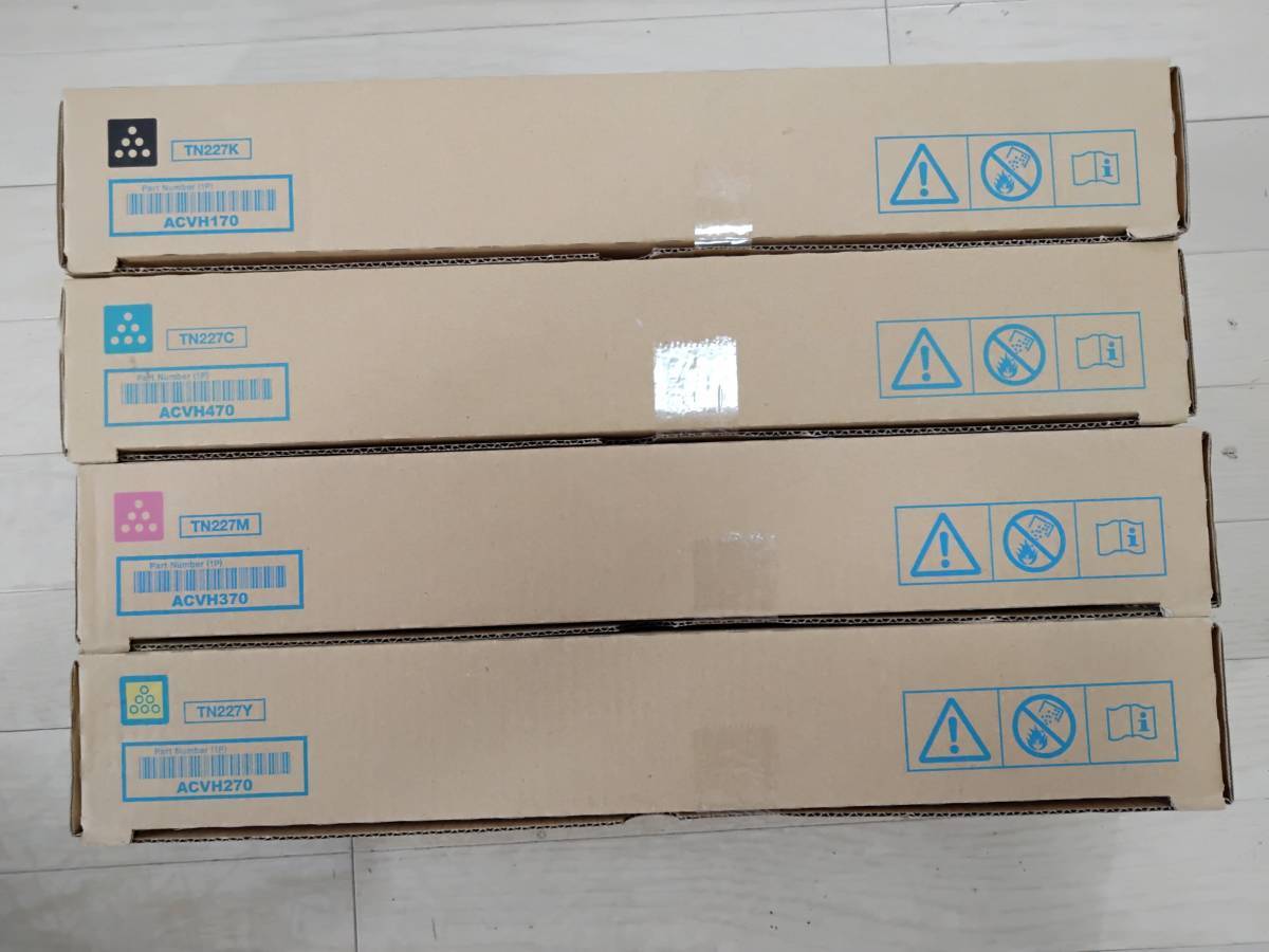 コニカミノルタ トナー TN227 4色セット ④ 【公式通販】