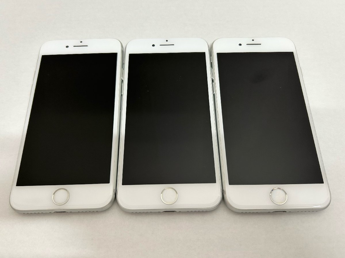 金モバ】☆3台セット☆良品☆SIMフリー☆iPhone7☆32GB☆シルバー
