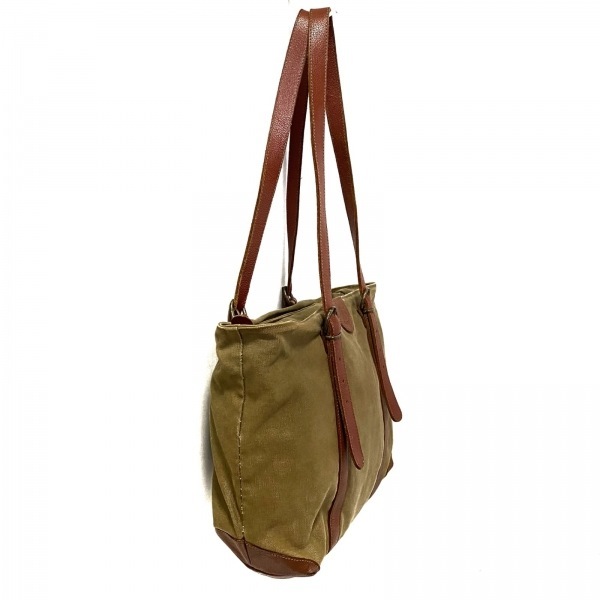 イルビゾンテ IL BISONTE ショルダーバッグ - キャンバス×レザー