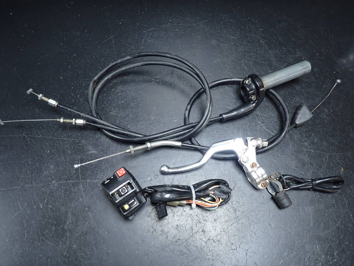 XR250 純正クラッチ.メーターワイヤ等セット
