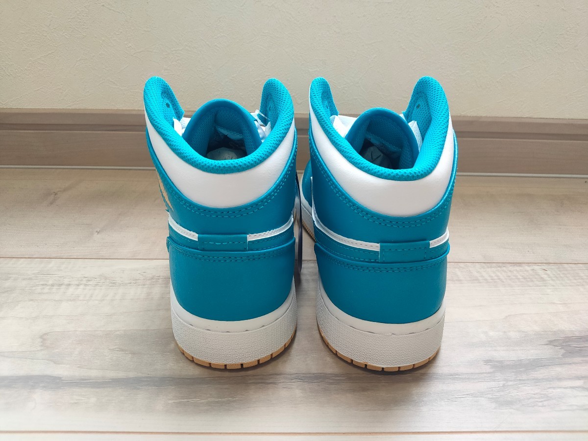 25cm NIKE AIR JORDAN 1 MID GS AQUATONE ナイキ エアジョーダン 25cm NIKE AIR JORDAN 1 MID GS AQUATONE ナイキ エアジョーダン