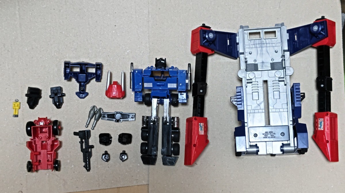 ダイアクロン カーロボット 装甲合体 パワードコンボイ ジャンク 