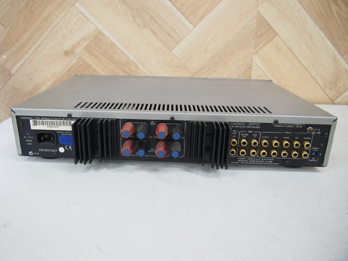 ☆【1K0808-4】 ARCAM アーカム プリメインアンプ A75 現状品