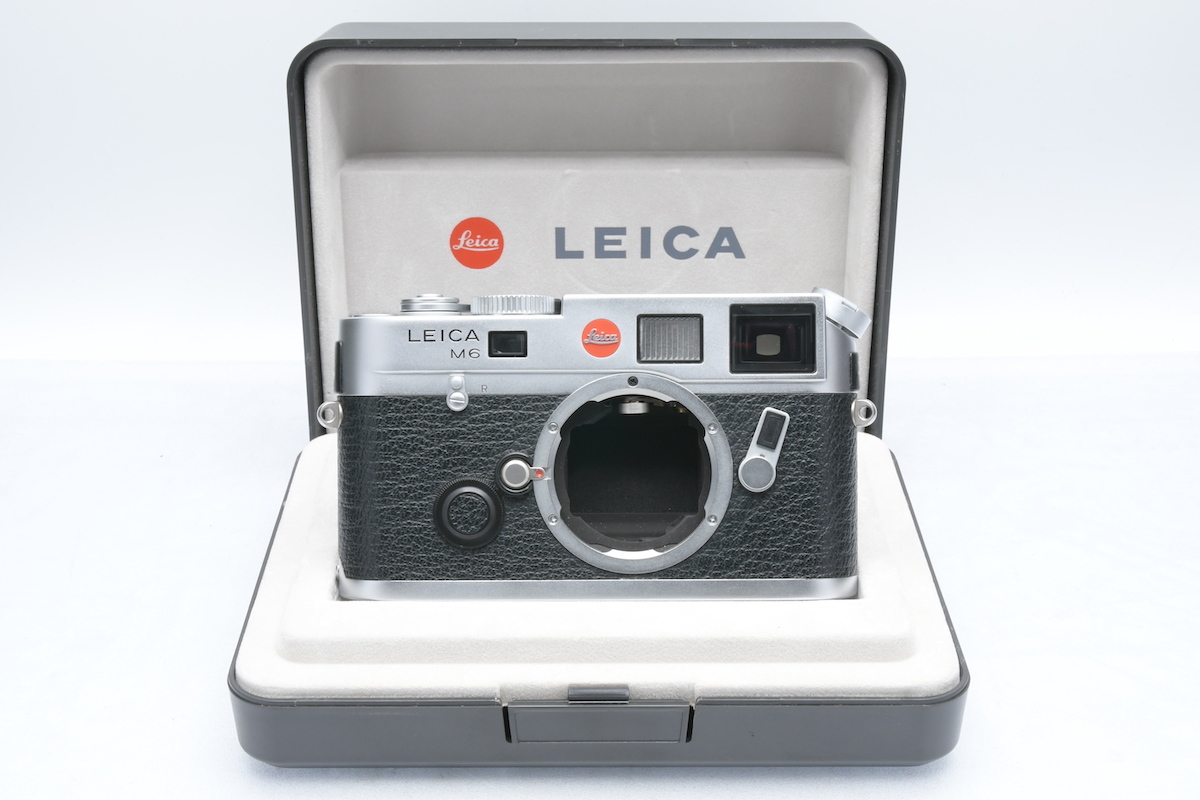 LEICA M6 TTL0.72 シルバー ボディ ライカ 1998年製 SN.2471487 レンジ 
