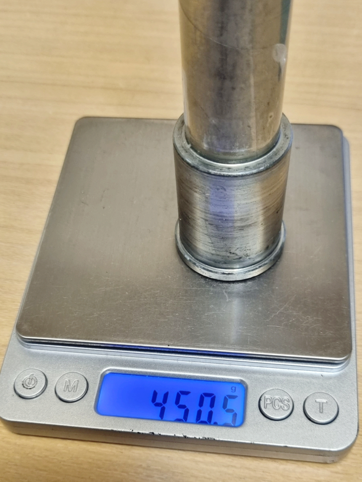 143-A-1-2 ◇ テスト出品~！ カワサキZX-6Rチタン合金フロントアクスル