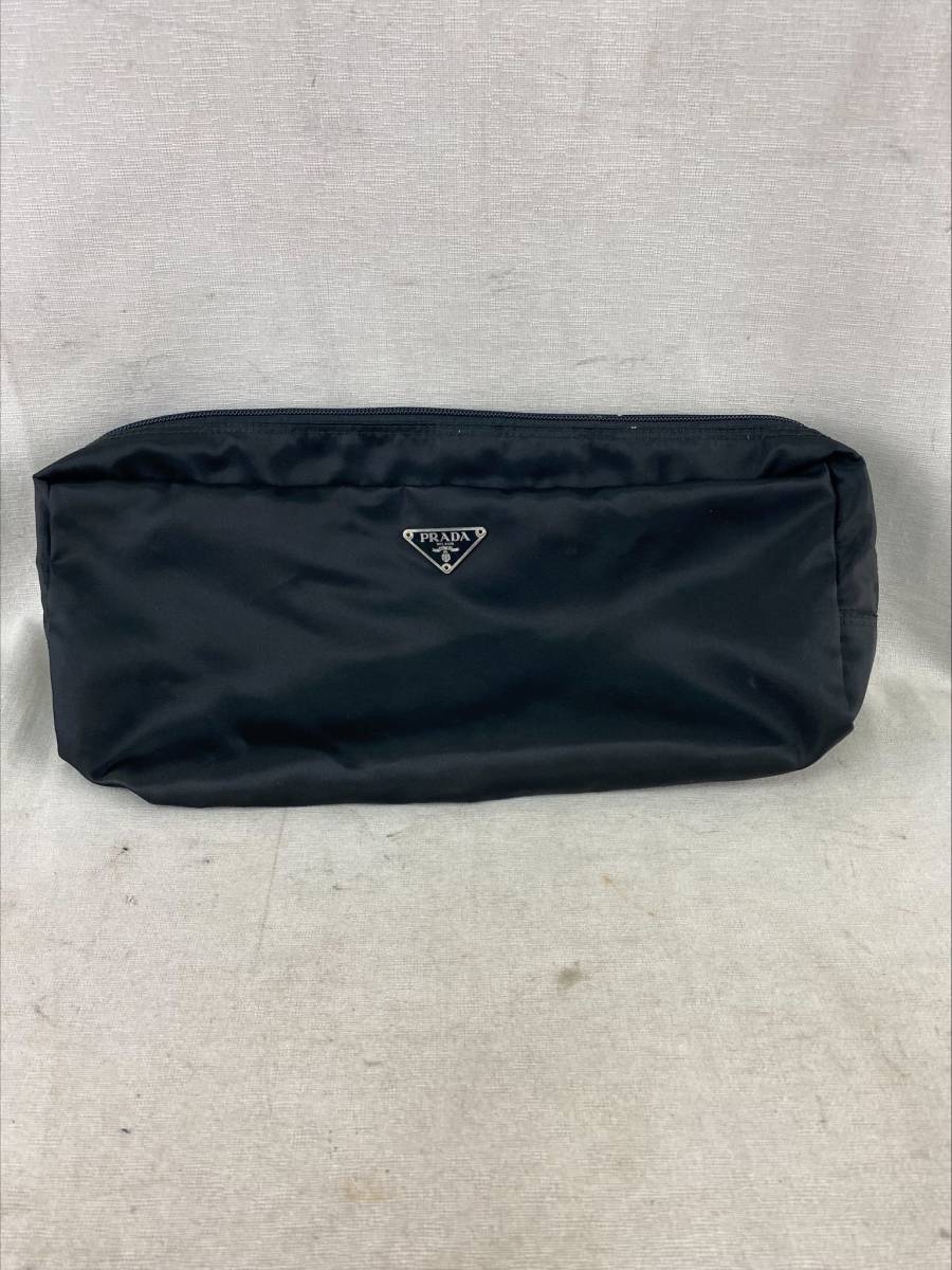 PRADA プラダ ポーチ？ BLACK 未使用