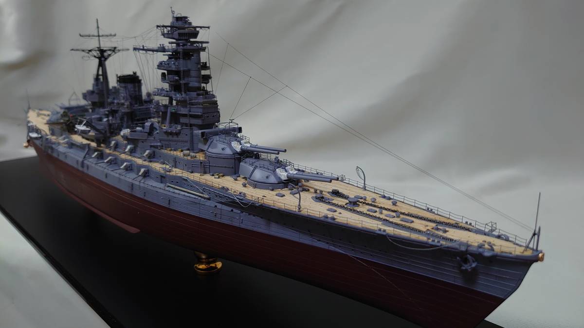 長門 開戦時 日本海軍 昭和十六年 戦艦 ハセガワ 1⁄350 日本海軍