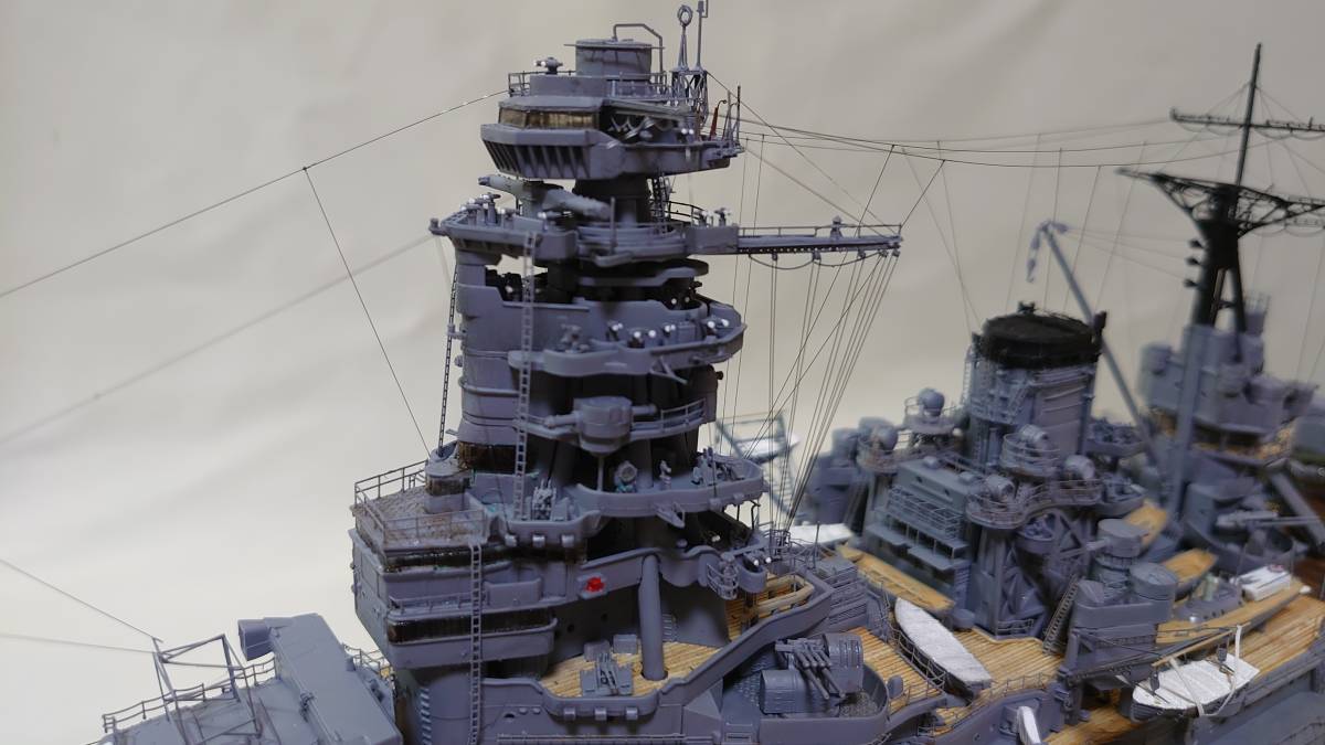 長門 開戦時 日本海軍 昭和十六年 戦艦 ハセガワ 1⁄350 日本海軍
