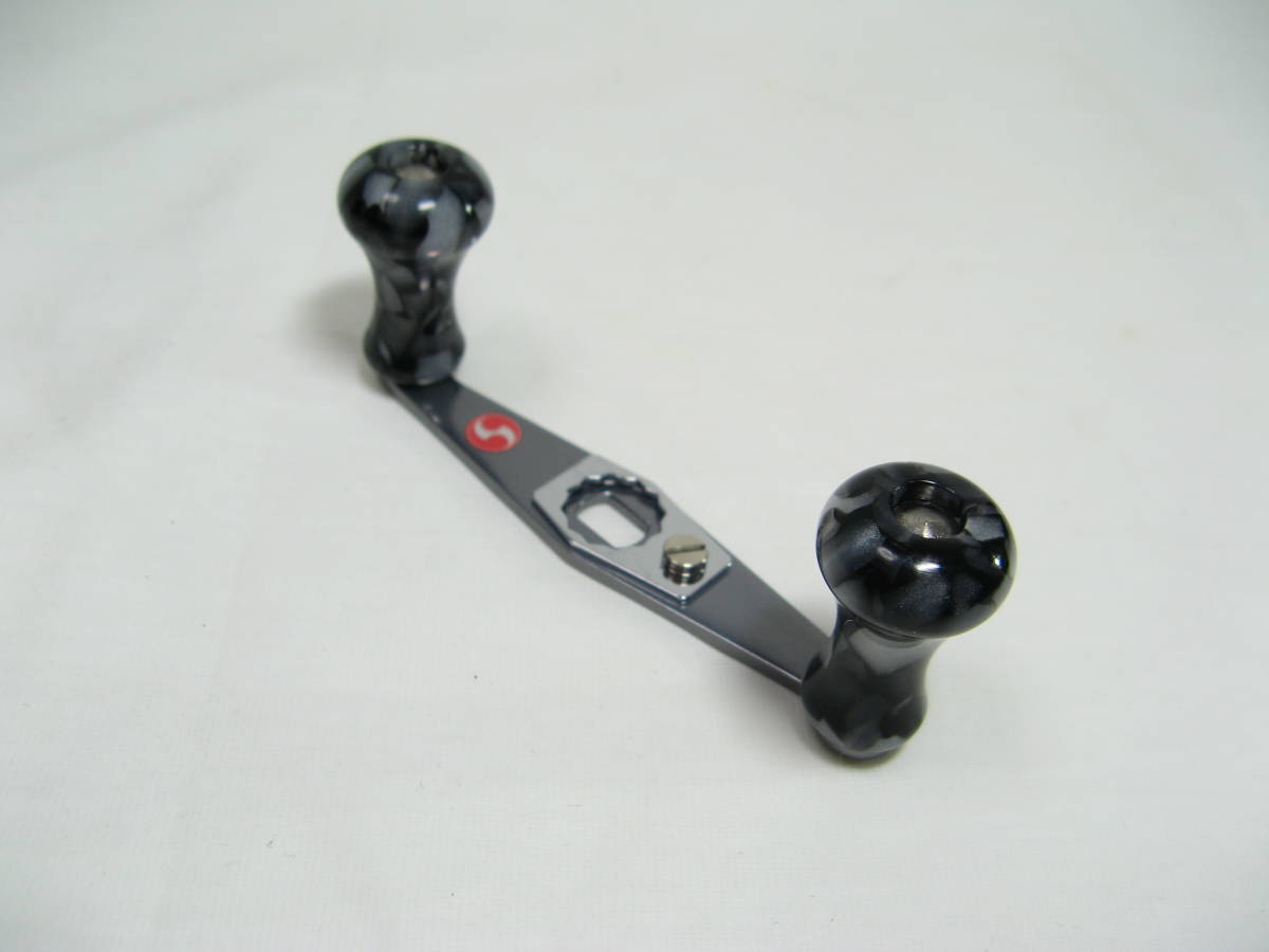 人気定番，本物保証 ABU Ambassadeur 80mmパワーハンドル アブ アンバサダー2500C等用 グレー&times;ロック サイモン製 ６ー①(アブガルシア)｜売買されたオークション情報、yahooの商品情報をアーカイブ公開 - オークフ アブガルシア