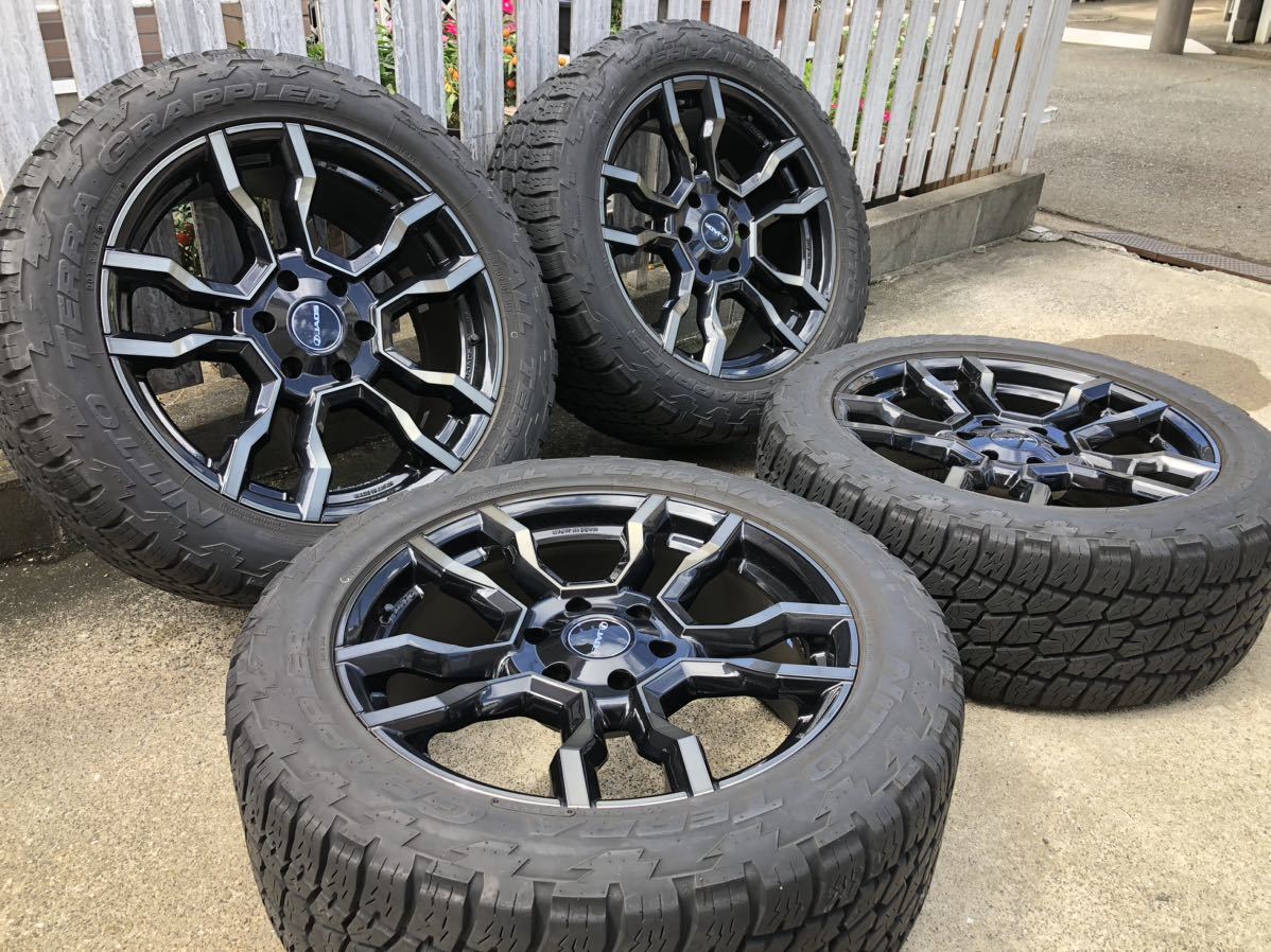★JAOS BACCHUS 20インチタイヤホイールSET ★265/50R20+30★PCD139.7-6H★プラド/パジェロ//4WD//ジャオス/