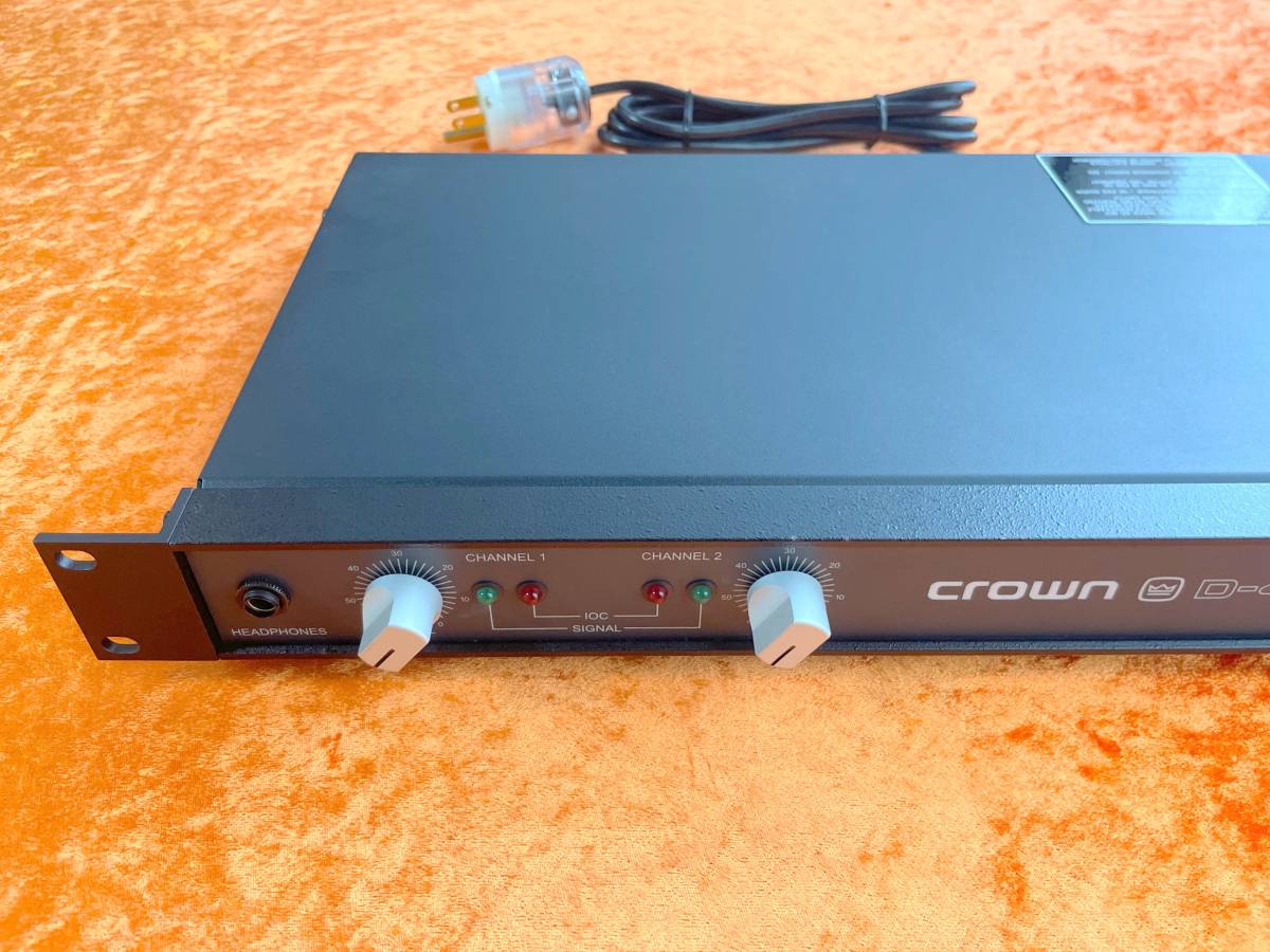 本物保証，HOT 送料込□CROWN D-45 クラウン プロ用パワーアンプ PRO CABLE
