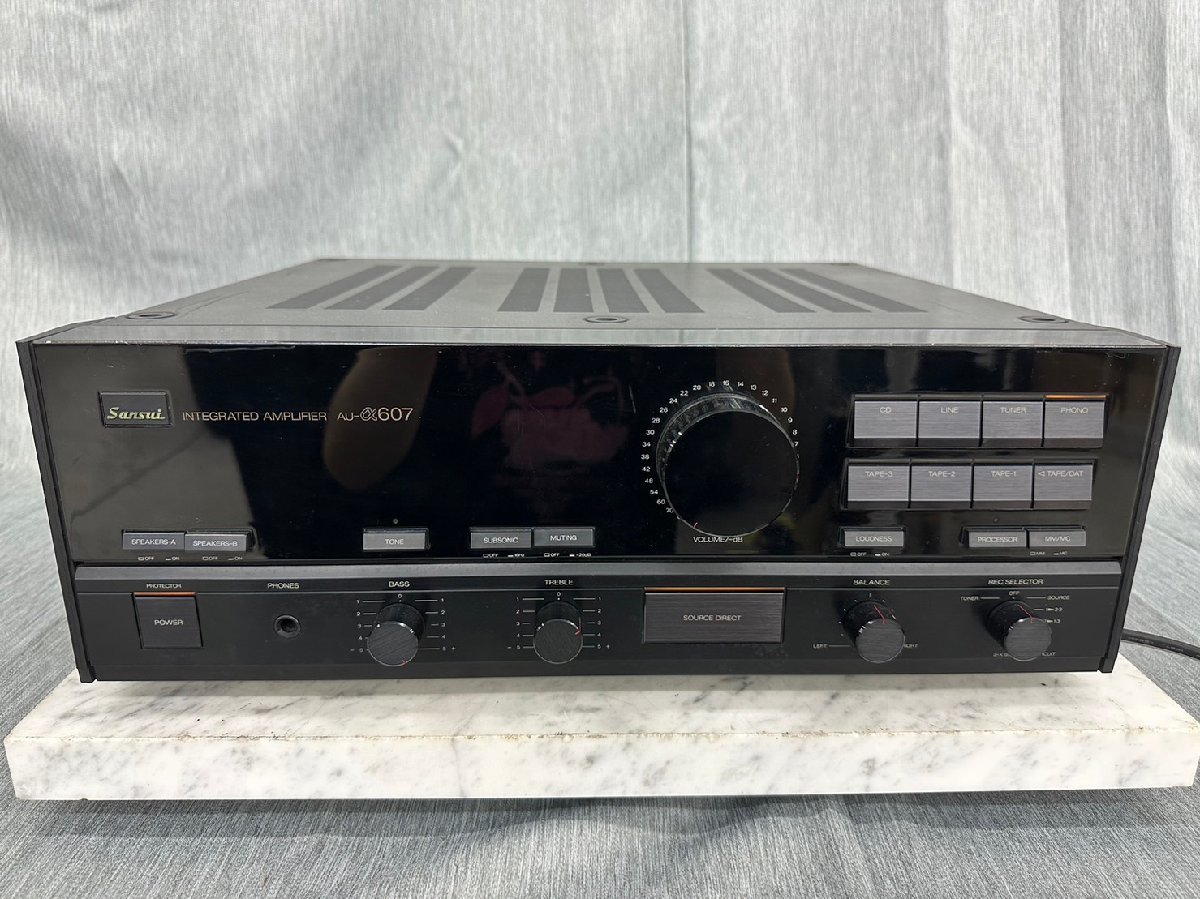 Yahoo!オークション 「sansui au-α607」の落札相場・落札価格 SANSUI