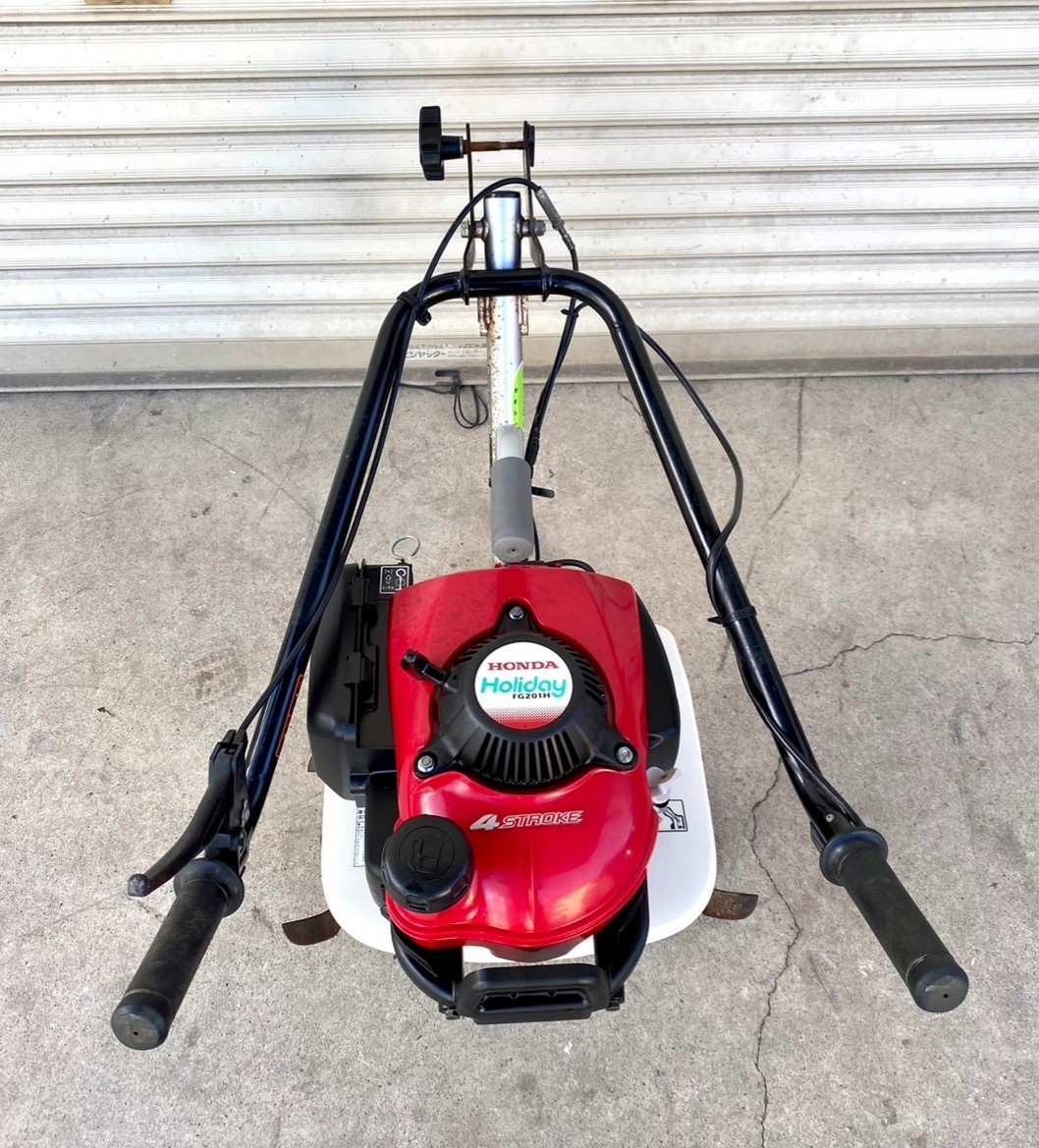 F123 ☆HONDA ホンダ Holiday 農用トラクター歩行型 耕うん機 FG201H