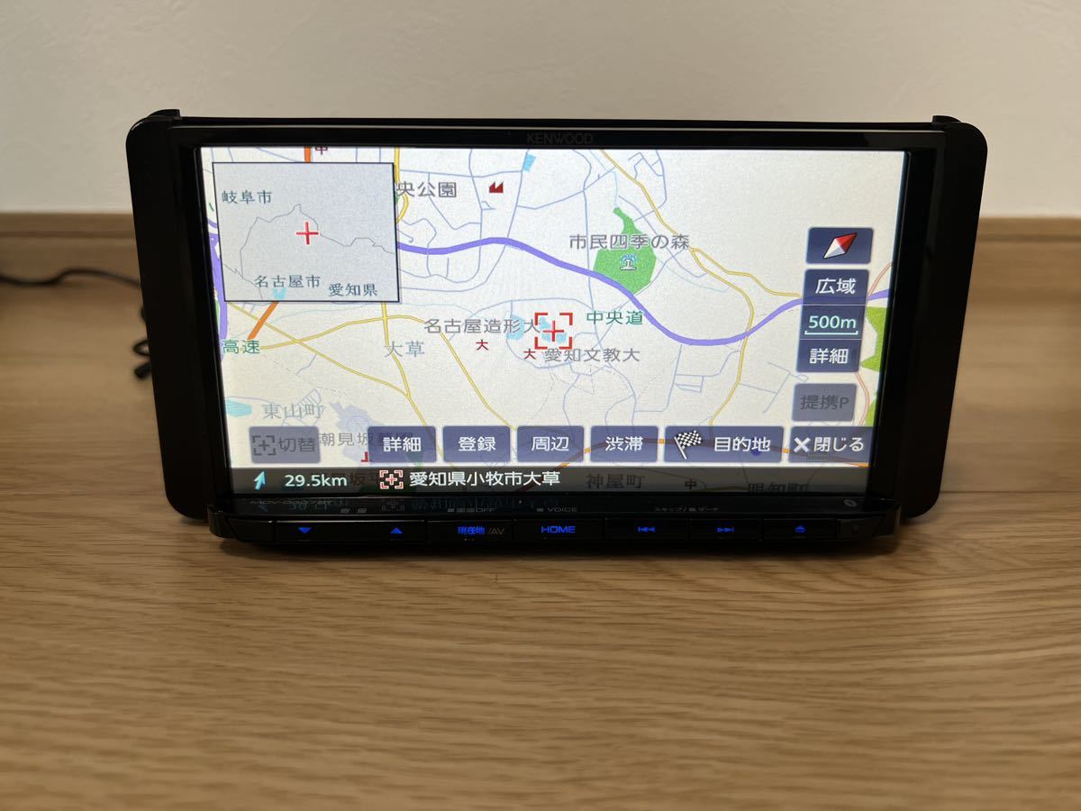 ケンウッド ワンセグ メモリー ナビ MDV-D307BT 地図データ 2019年
