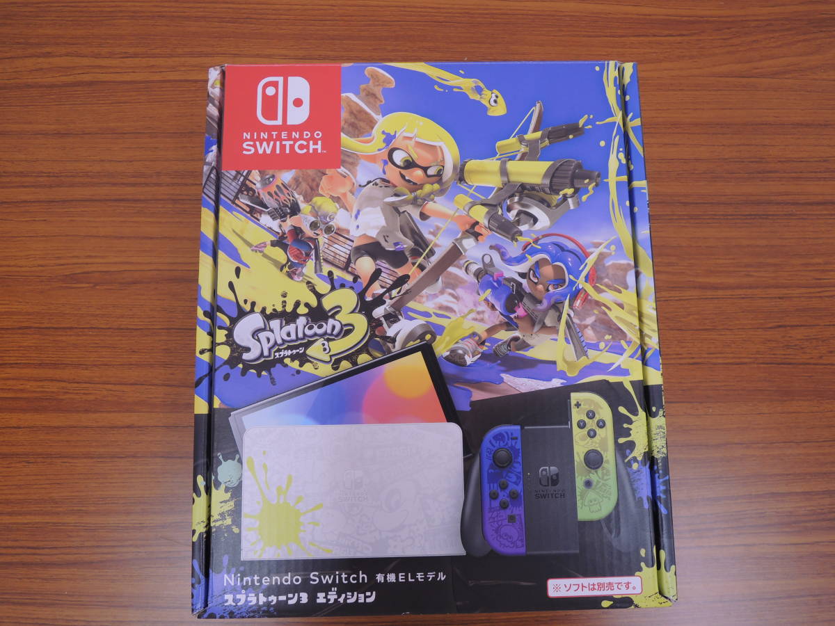 【中古】ニンテンドースイッチ 本体 スプラトゥーン3 エディション(252)