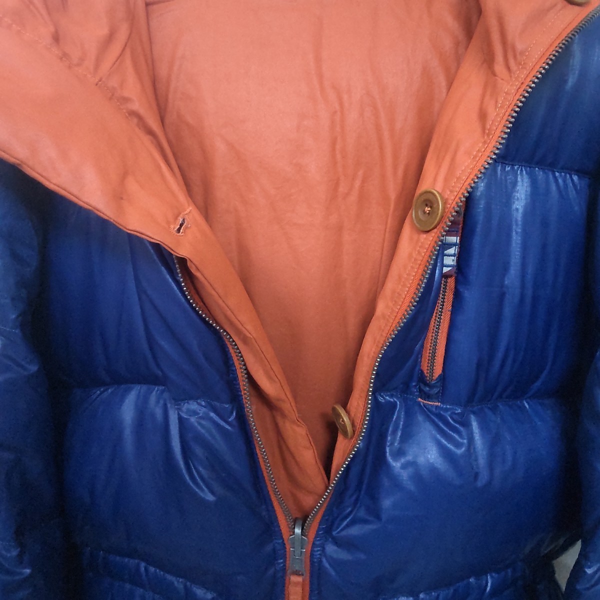 NN96 ティンバーランド Timberland ダウンコート サイズL オレンジ 