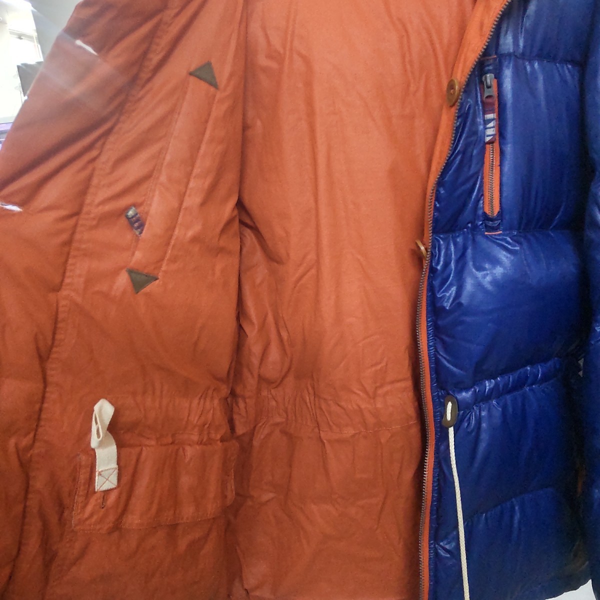 NN96 ティンバーランド Timberland ダウンコート サイズL オレンジ 