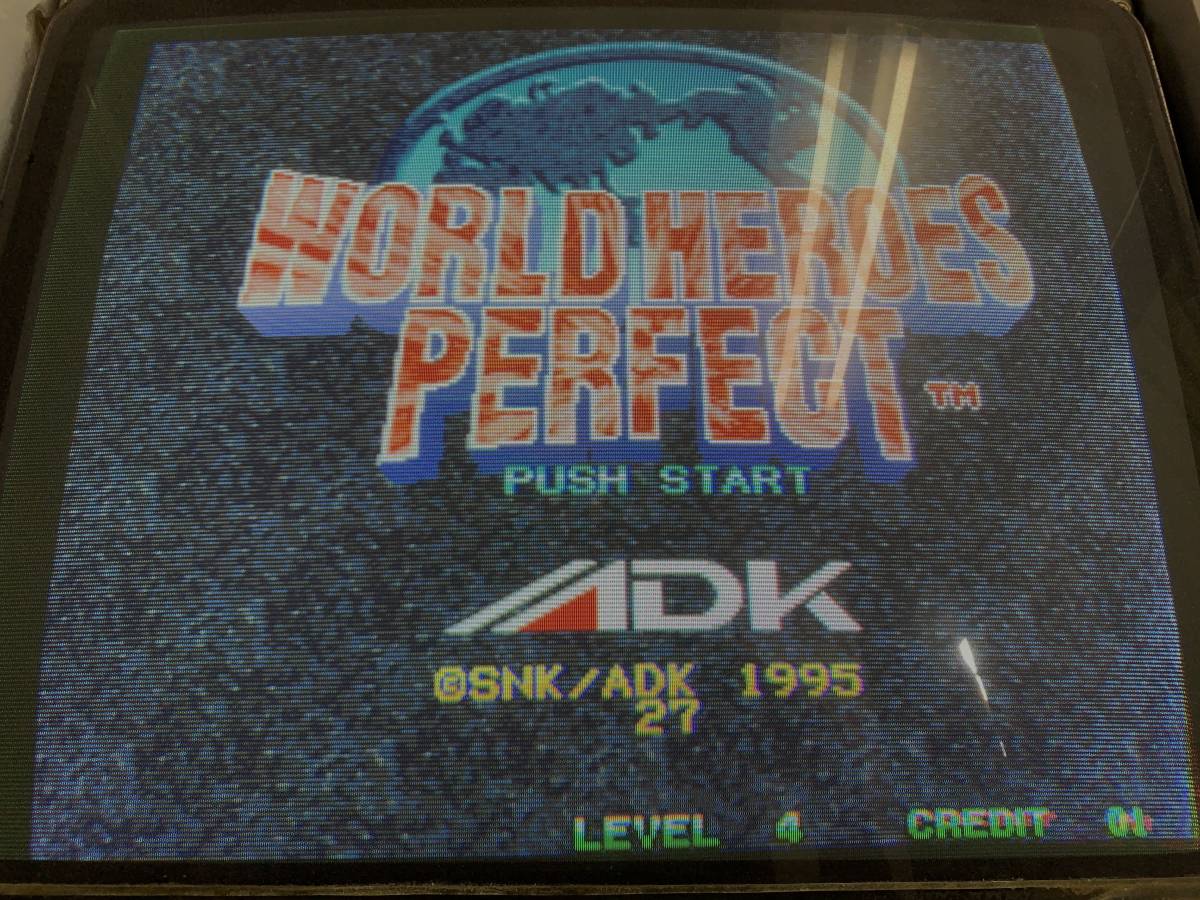 中古ロム【ワールドヒーローズ パーフェクト / World Heroes Perfect 