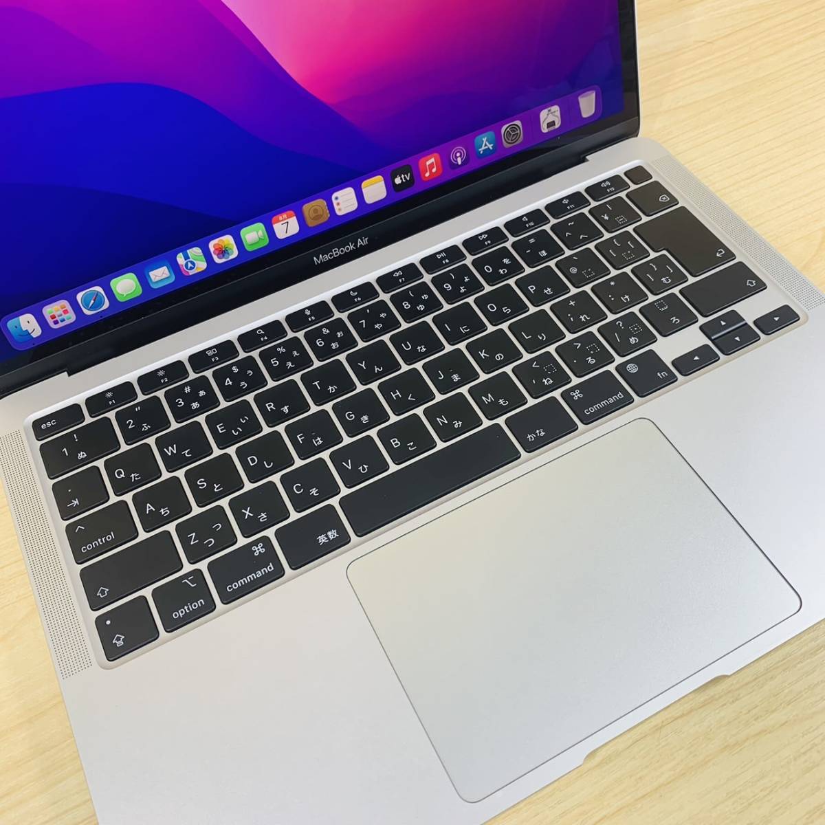 P28]美品 バッテリー100％ Apple Mac Book Air 13インチ M1 16GB