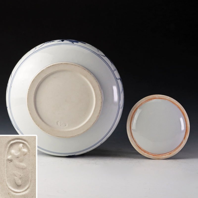 淡海ぜぜ 銀彩 茶碗 陽炎園 膳所焼 膳所焼 胴〆 茶碗 ◇共箱 茶道具