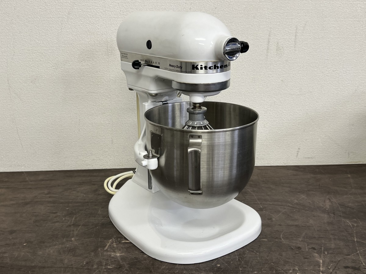 動作確認済み！KitchenAid キッチンエイド K5SSWH