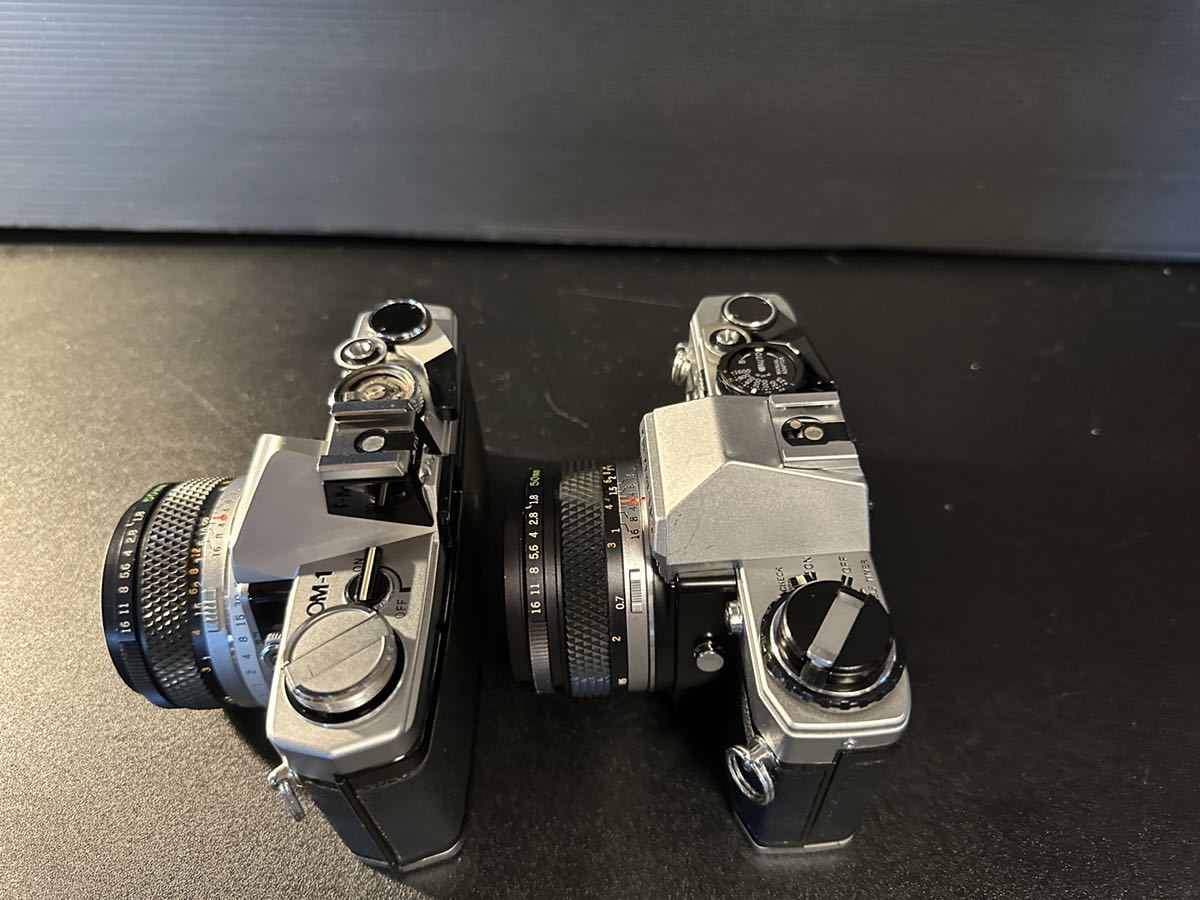 OLYMPUS OLYMPUS OM-1 OM10 ジャンク品 OM1が2台 OM2が2台 OM10