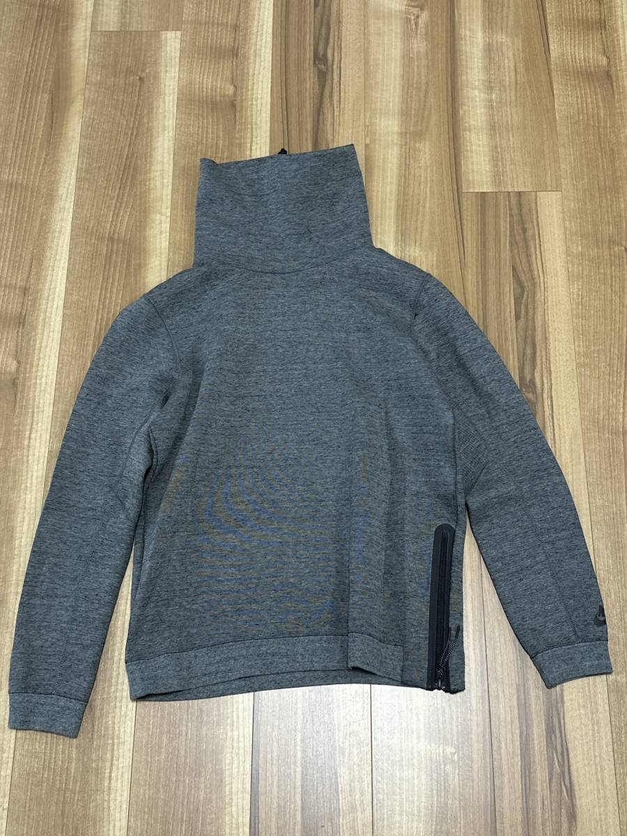 驚きの破格値，得価 NIKE ナイキ テックフリース タートルネック スウェット コットン ダークグレー 無地 Mサイズ 679909-037(ナイキ)｜売買されたオークション情報、yahooの商品情報をアーカイブ公開 - オークファン ロング