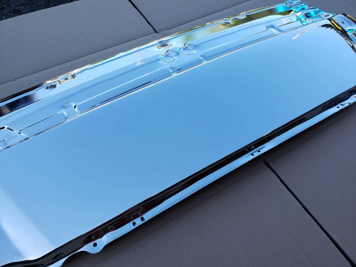 いすゞ 超低 PMエルフ メッキ フロントパネル 標準サイズ 1円スタート