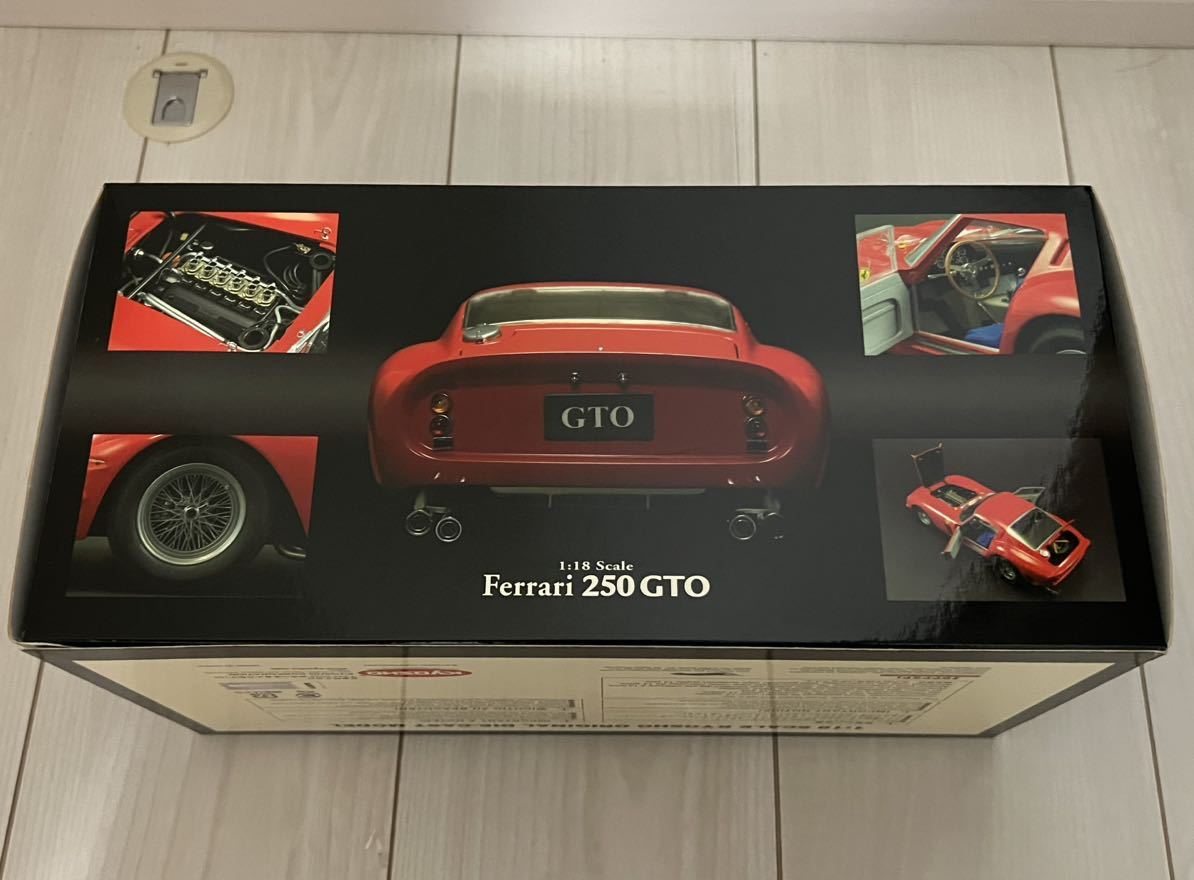 Kyosho 京商 1/18 フェラーリ Ferrari 250 GTO レッド 【公式通販】