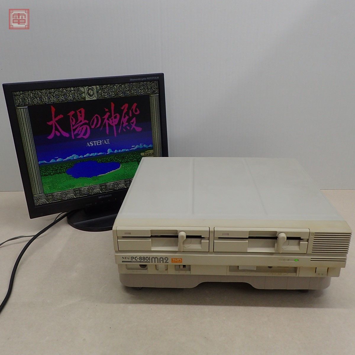PC-8801MA2 NEC 本体のみ 日本電気 レトロPC 通電OK Yahoo 