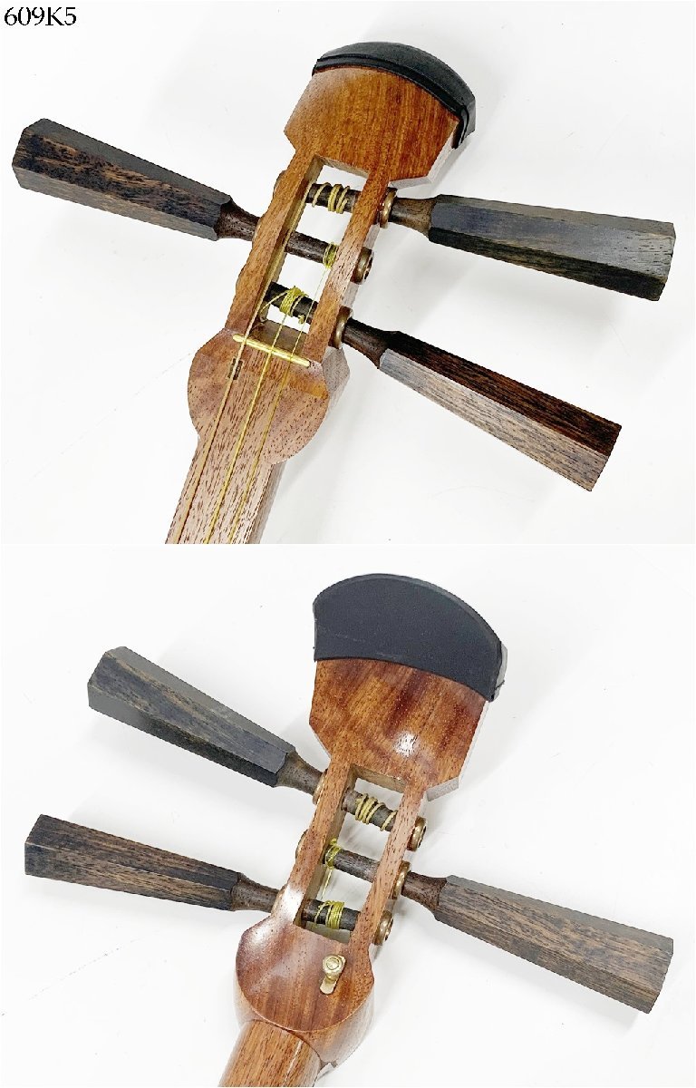 三味線 紫檀 丸打胴 弦器 和器 ハードケース 付属品 付き 半額 福袋の
