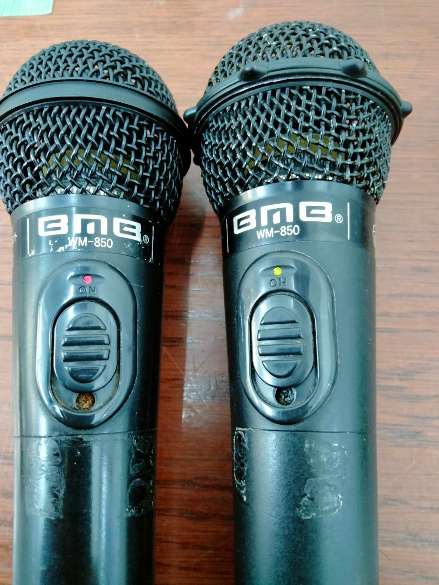 中古 BMB WM-850 ワイヤレス マイク カラオケ K1796595