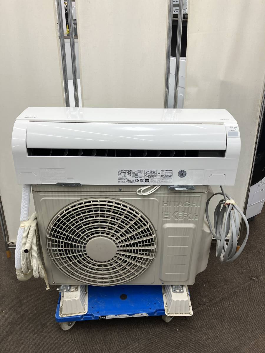 日立 ルームエアコン 《白くまくん》RAS-AJ22K(W) 6畳用 RAS-VJ2225S W