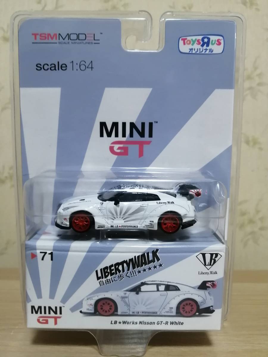 1/64 MINIGT mini gt トイザらス LB☆Works 日産 GT-R White 未開封 GT