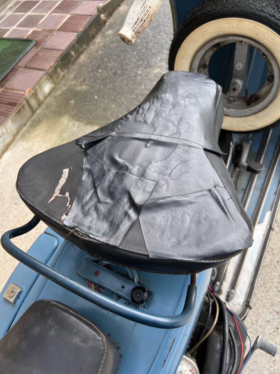 ベスパ Vespa PIAGGO ラージ用 サドルシート ソロシート シングル