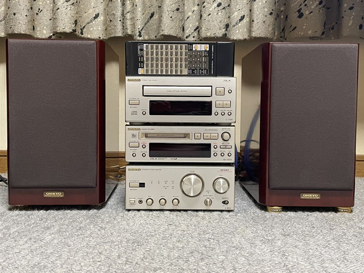 ONKYO X-N9SXスピーカーセット 取扱説明書有り オーディオ機器 ONKYO X