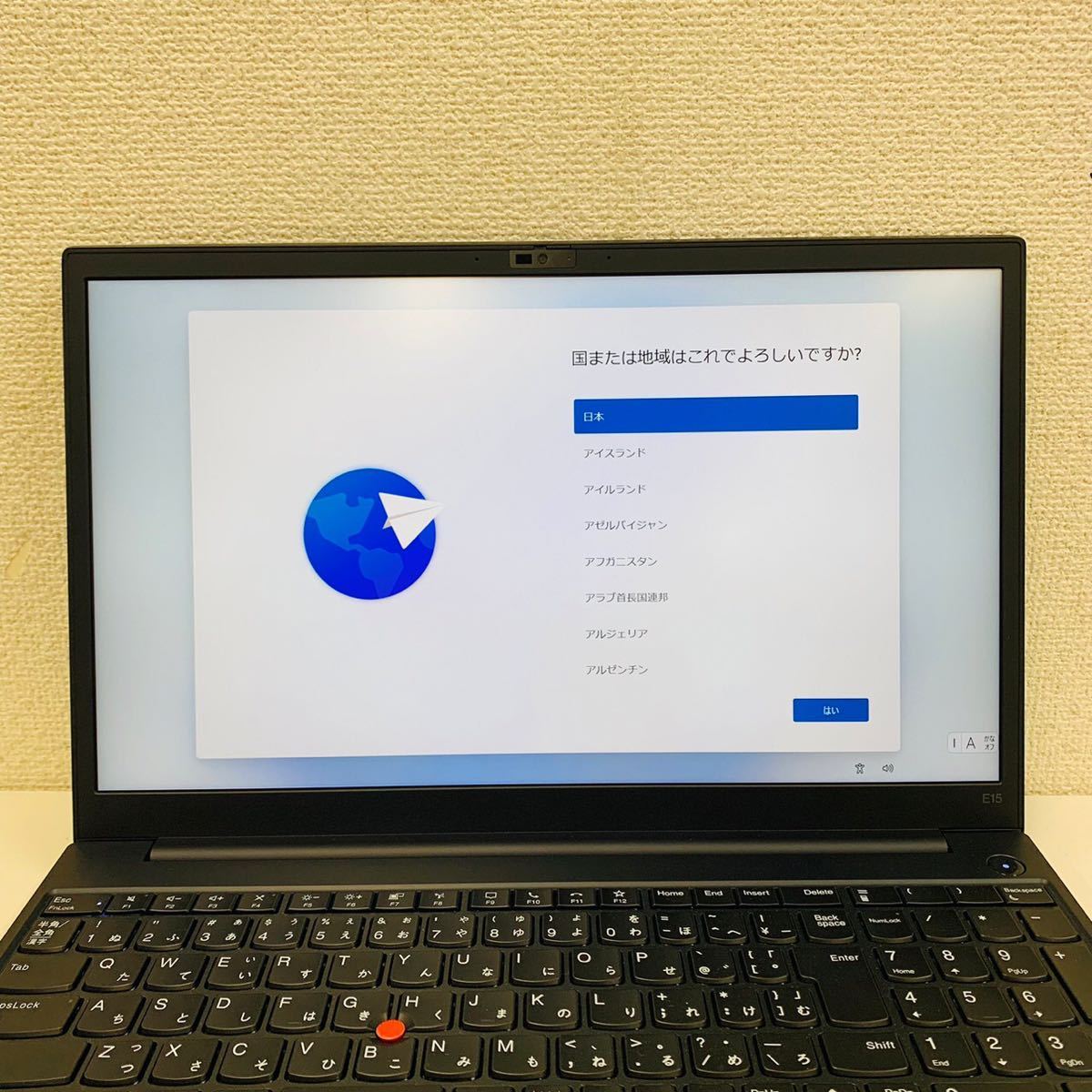 美品】Lenovo ThinkPad E15 Gen4 Ryzen7 5825U 24GB 512GB バッテリー