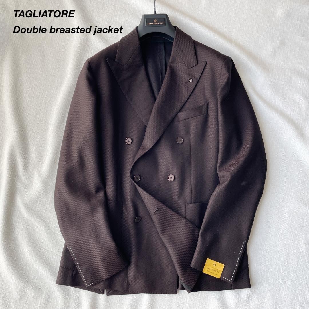 □1円〜 ＜未使用!!＞□TAGLIATORE タリアトーレ ダブルブレスト